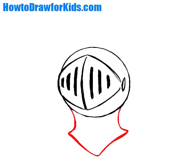 learn how to draw a helmet for beginners