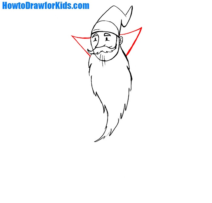 how to draw a wizard for kids