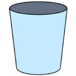 How to Draw a Glass for Kids