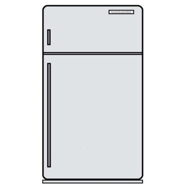 How to Draw a Refrigerator for Kids