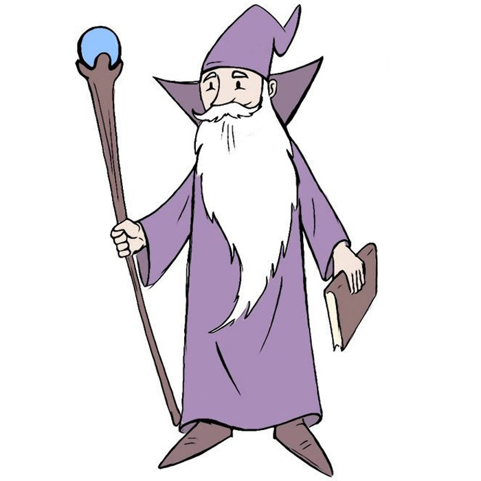 How to Draw a Wizard for Kids Easy Drawing Tutorial