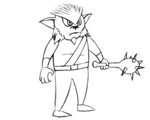 How to Draw a Bugbear - Easy Drawing Tutorial For Kids