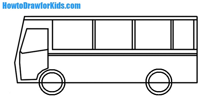 How to Draw a Bus for Kids - Easy Drawing Tutorial