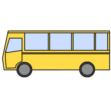 How to Draw a Bus for Kids