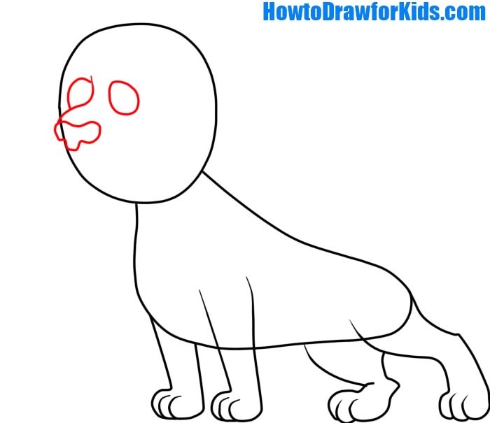 How to Draw a Lion for Kids - Easy Drawing Tutorial