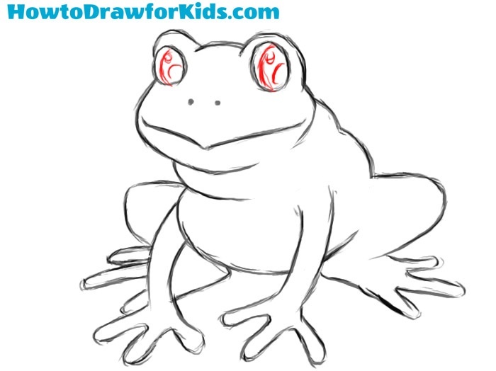 How to Draw a Frog for Kids | How to Draw for Kids