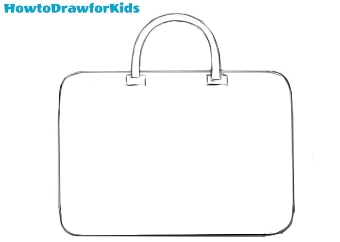 How to Draw a Bag for Kids Easy Drawing Tutorial
