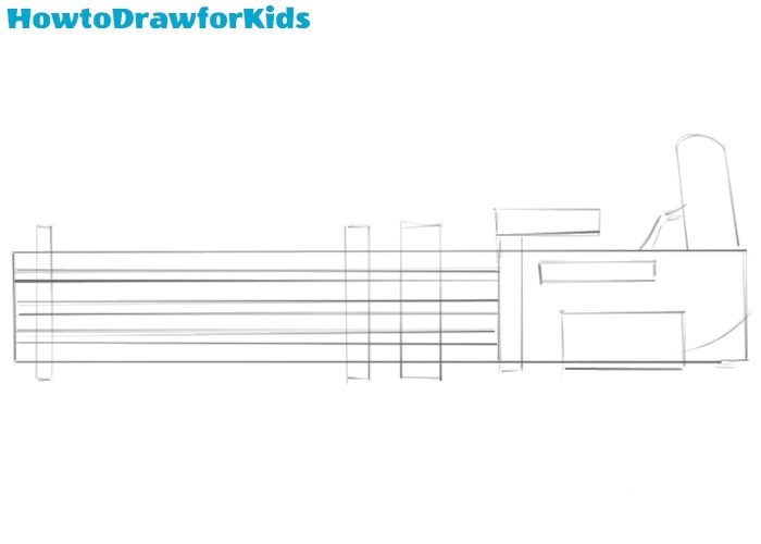 Adding the mechanisms and rear handle