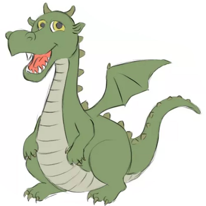 Top 71+ dragon sketches for kids best - seven.edu.vn