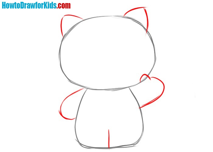 Hello Kitty Drawing Step By Step | Kitty Drawing | Art For Kids Hub -  YouTube