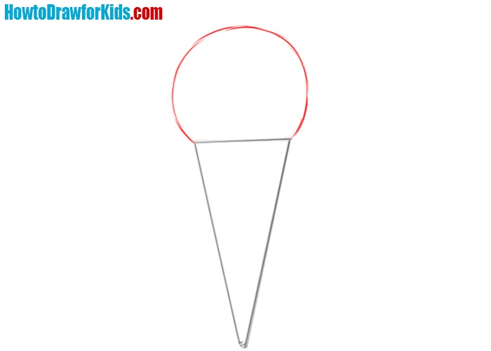 How to draw ice an cream easy