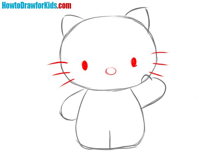 How to Draw Watermelon Hello Kitty 🍉 Sanrio - YouTube