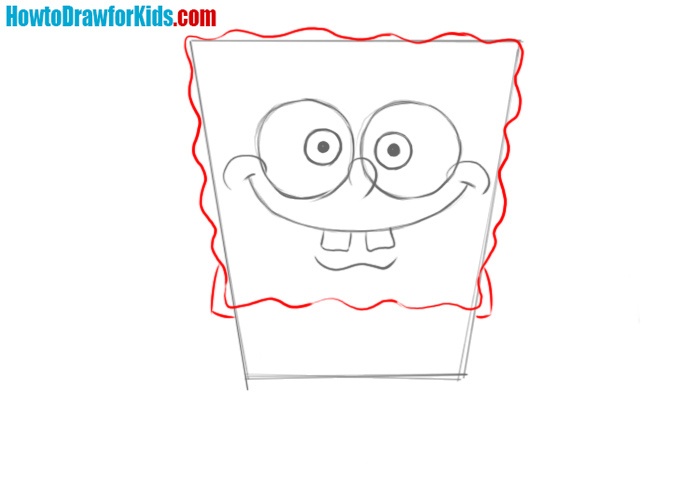 How to draw Spongebob Squarepants