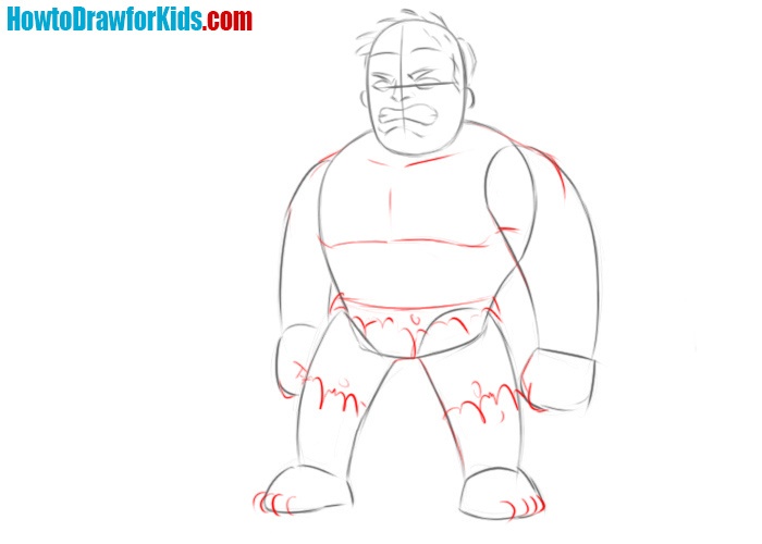How to Draw Hulk - Easy Drawing Art