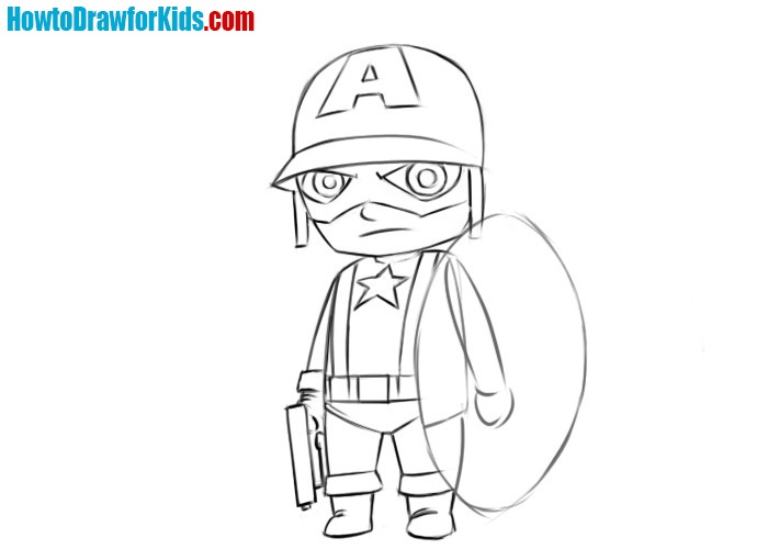 Captain America Sketch | Behance :: Behance
