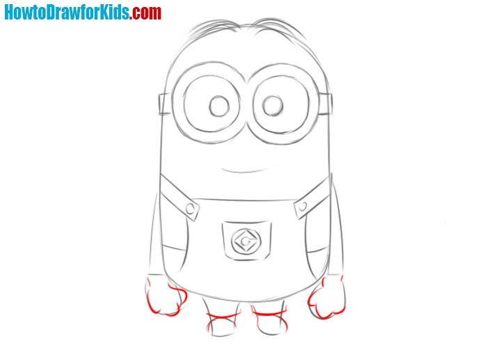 Cute Despicable Me Minions Drawing