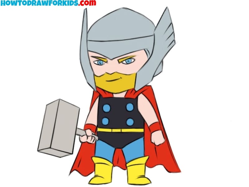 How to draw Thor featured image