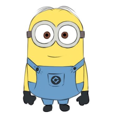 How to Draw a Minion For Kids