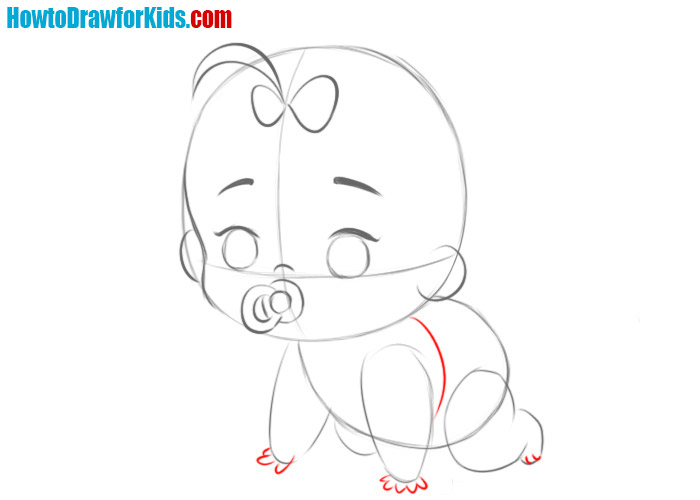 How to Draw a Baby for Kids Easy Drawing Tutorial