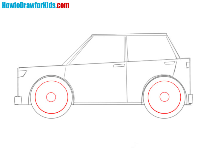 how to draw cars easy