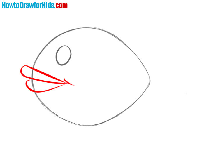 how to draw a Fish for kids