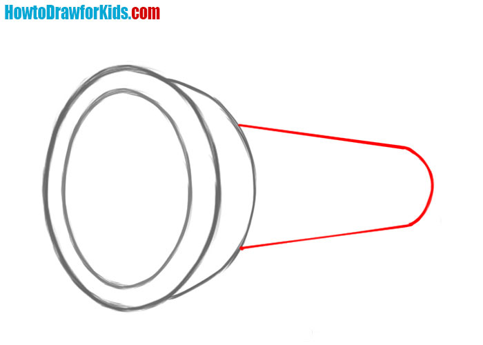 How to draw a Flashlight