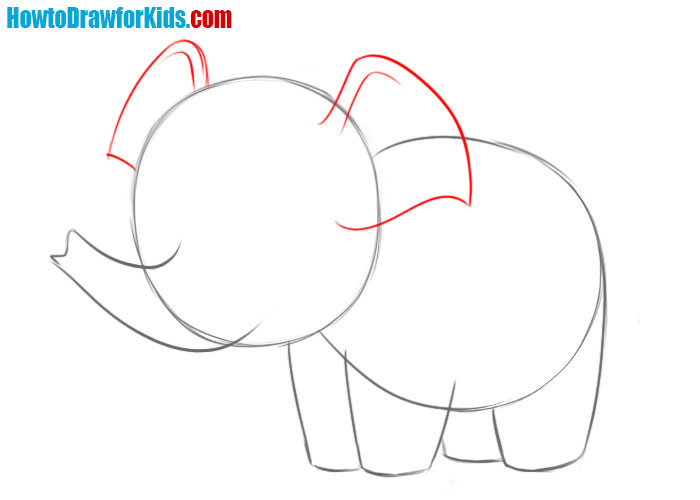 Drawing Elephant Ears