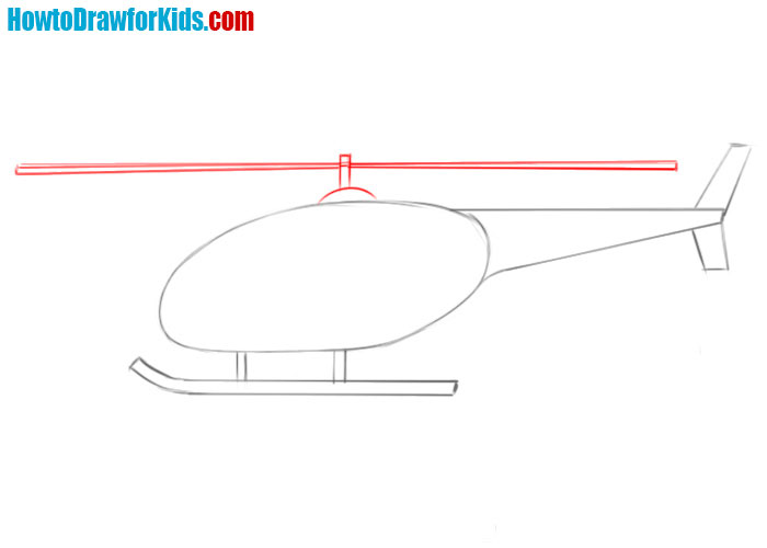 How to Draw a Helicopter for Kids