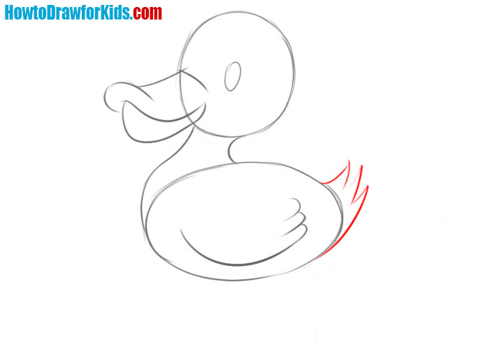 how to sketch a duck