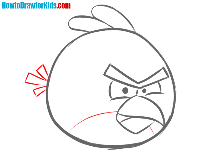 angry birds how to draw