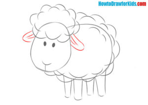 How to Draw a Sheep for Kids - Easy Drawing Tutorial