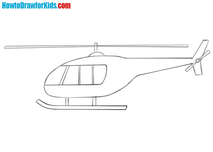 Helicopter drawing