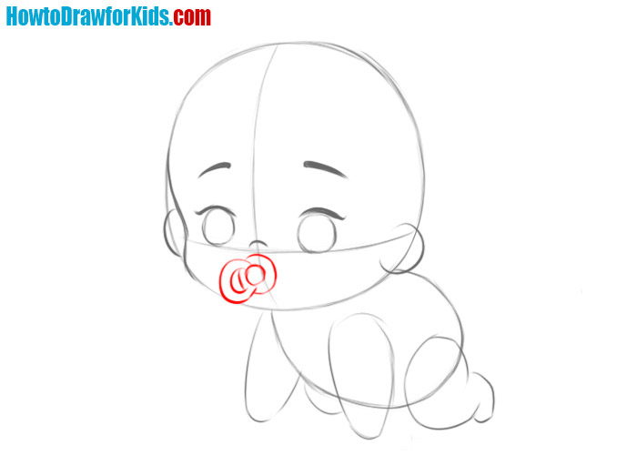 Baby Drawing - How To Draw A Baby Step By Step