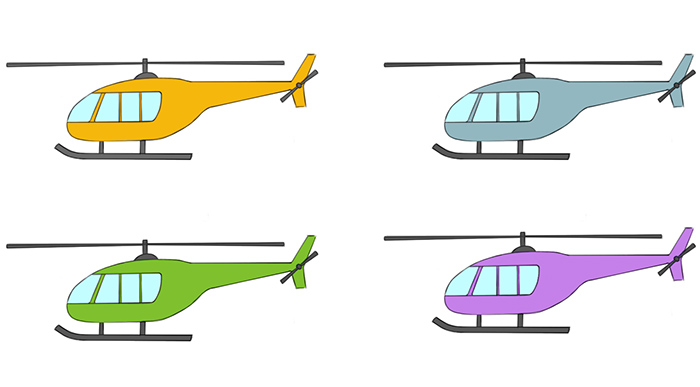 Helicopter Coloring Page For Kids Chopper Helo Colouring Vector, Ring  Drawing, Kid Drawing, Helicopter Drawing PNG and Vector with Transparent  Background for Free Download