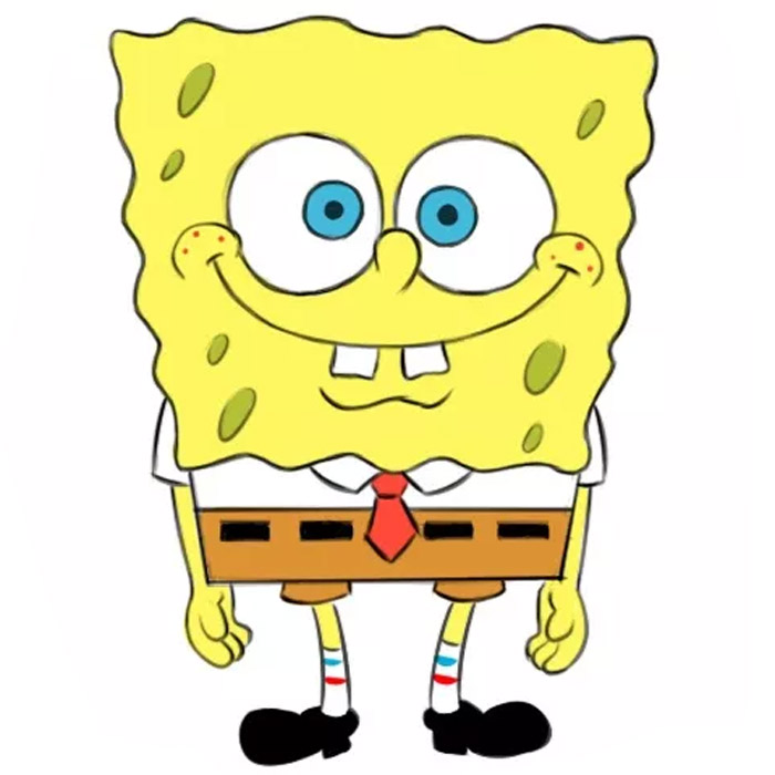 Easy Things To Draw Spongebob