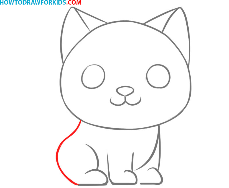 How to Draw a Cat Very Easy - Drawing Tutorial For kids