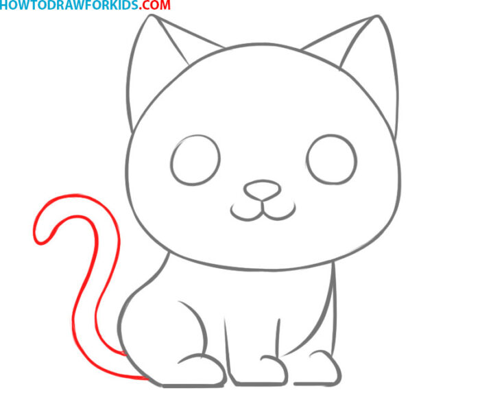 drawings of cats easy