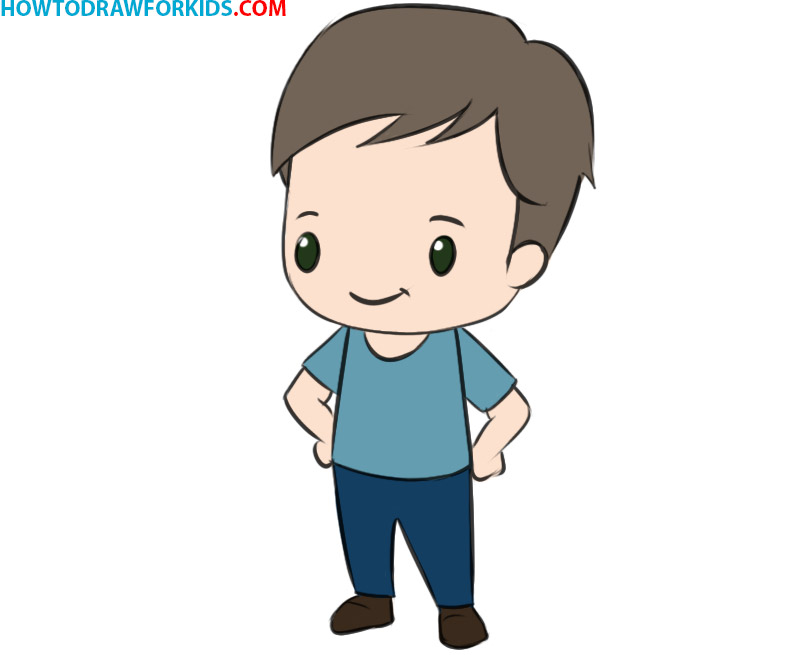 boy chibi drawing