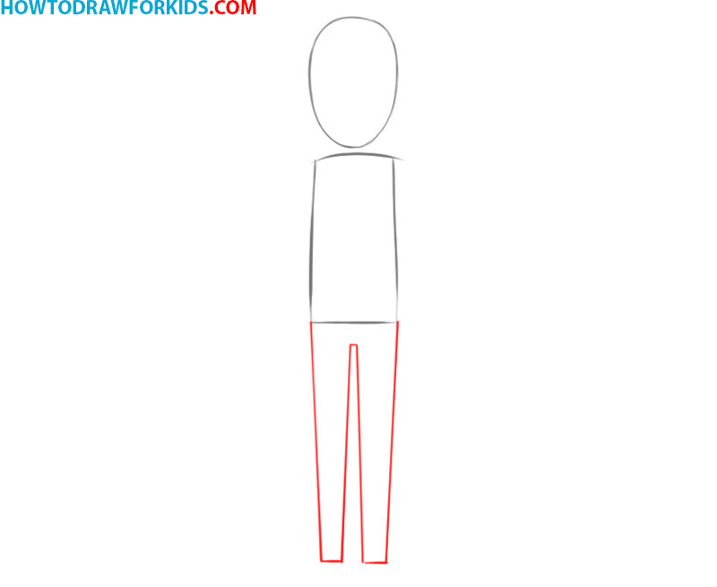 how to draw a person easily