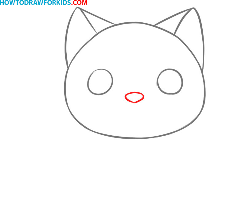 how to draw a cat cartoon