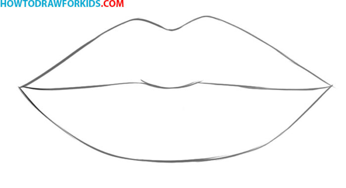 How to Draw Lips - Easy Drawing Tutorial For Kids