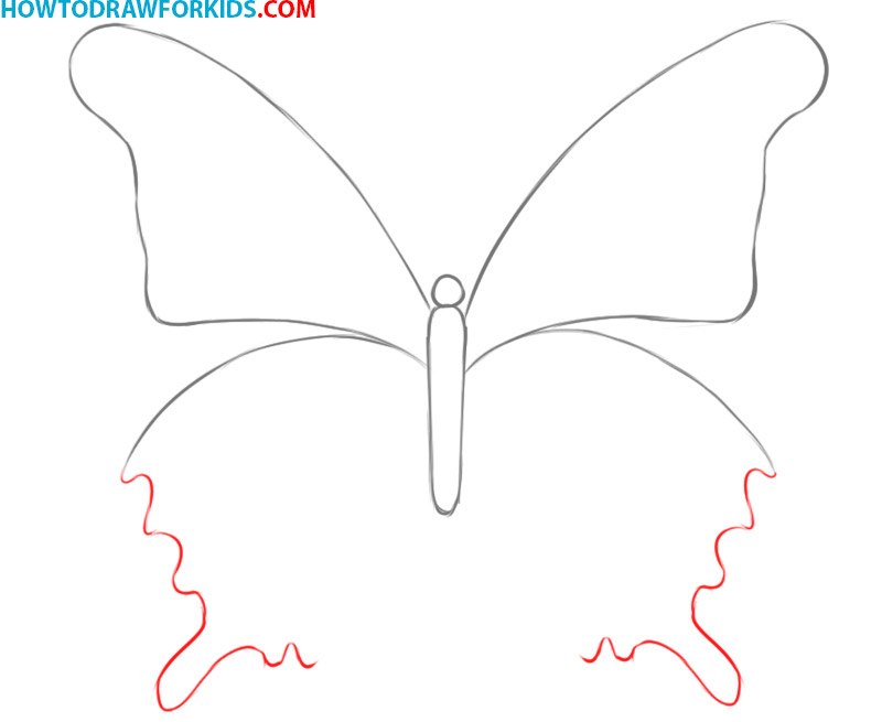 How to Draw a Butterfly for kids