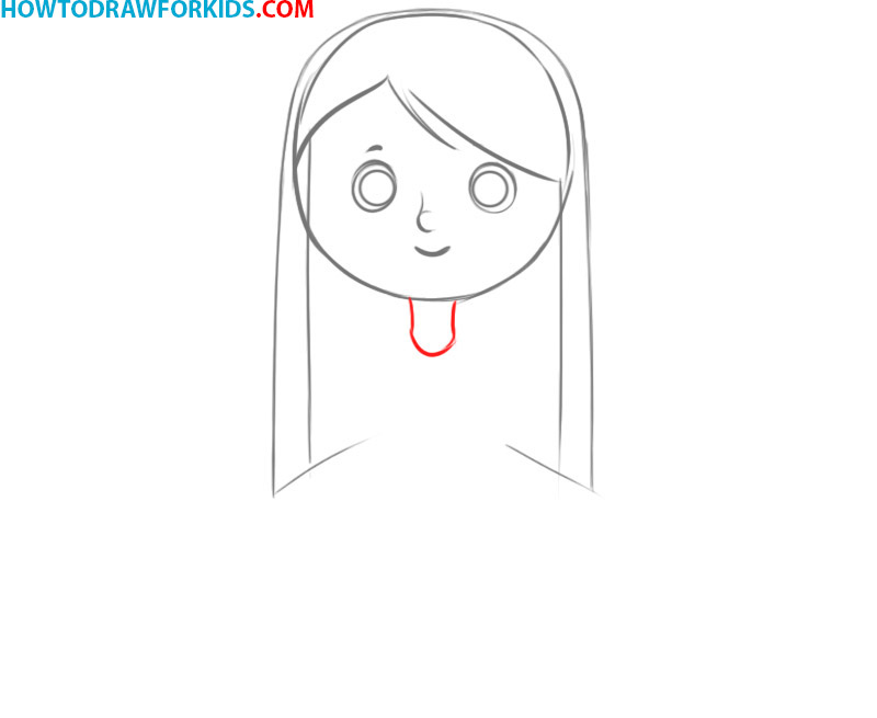 how to draw a girl baby