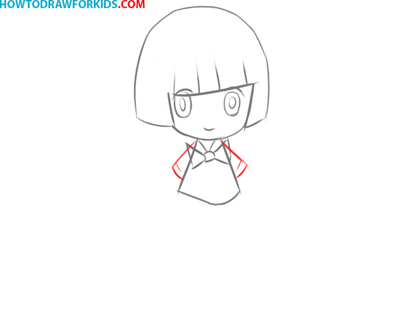 Easy anime drawing  how to draw cute anime girl easy  YouTube