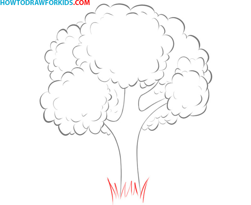 How to Draw a Tree Easy Drawing Tutorial For kids