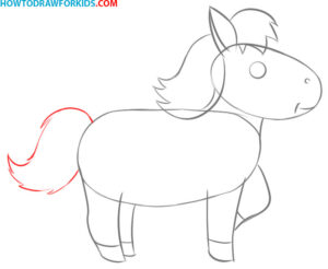 How to Draw a Horse - Easy Drawing Tutorial For kids