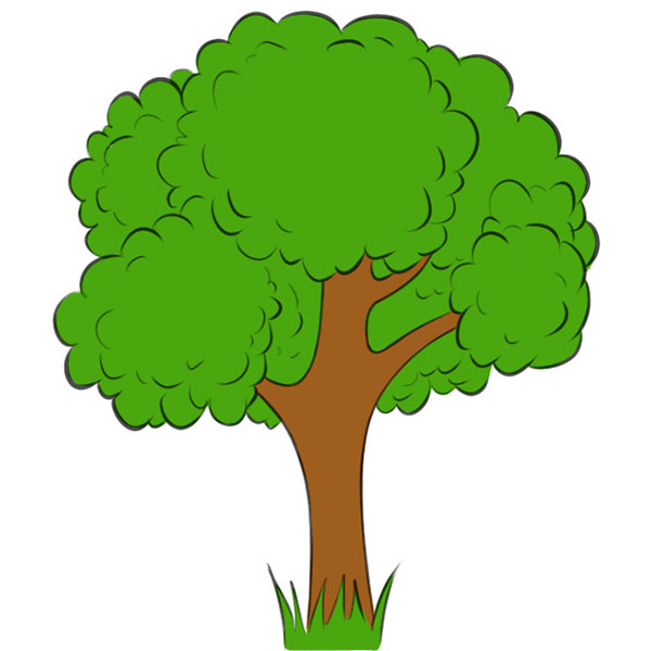 ShareFaith Media » Simple Oak Tree Drawing – ShareFaith Media-saigonsouth.com.vn
