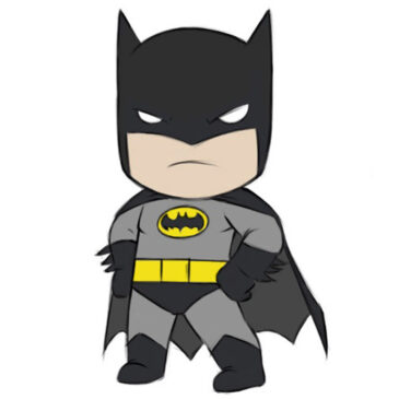 How to Draw Batman For Kids