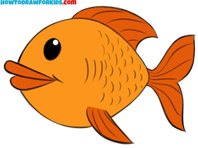 How to draw a fish featured image