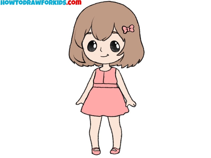 How to draw a girl featured image